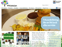 Tablet Screenshot of pihlskolan.hellefors.se